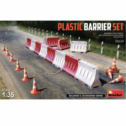 Mini Art - Plastic Barrier Set 1/35 - The Scale Model Stash