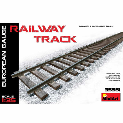 Mini Art - Railroad Track Russian Gauge 1/35 - The Scale Model Stash