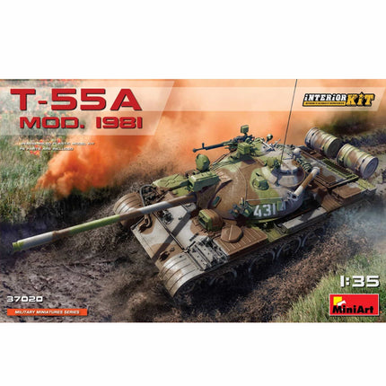 Mini Art - |Soviet T - 55A MOD. 1981 1/35 - The Scale Model Stash