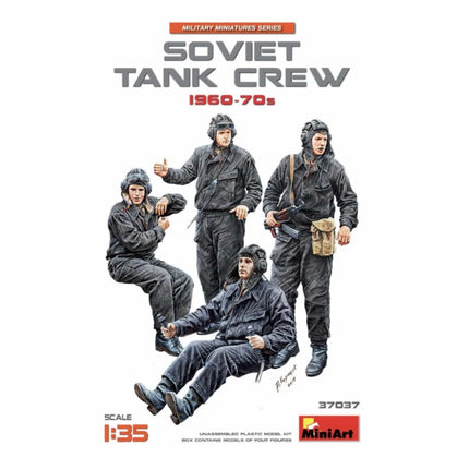 Mini Art - Soviet Tank Crew 1960 - 1970s 1/35 - The Scale Model Stash