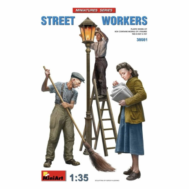 Mini Art - Street Workers 1/35 - The Scale Model Stash