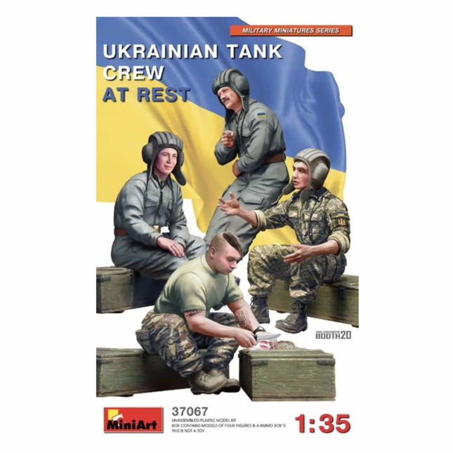 Mini Art - Ukrainian Tank Crew at Rest 1/35 - The Scale Model Stash