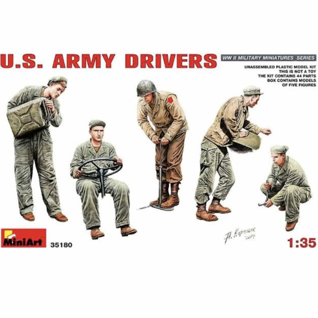 Mini Art - US Army Drivers 1/35 - The Scale Model Stash