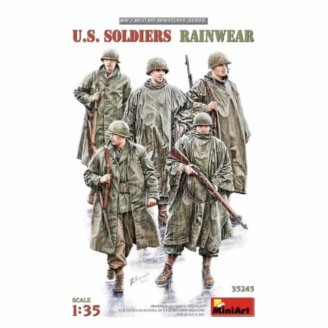 Mini Art - U.S. Soldiers Rainwear 1/35 - The Scale Model Stash