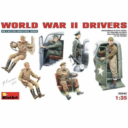 Mini Art - World War II Drivers 1/35 - The Scale Model Stash