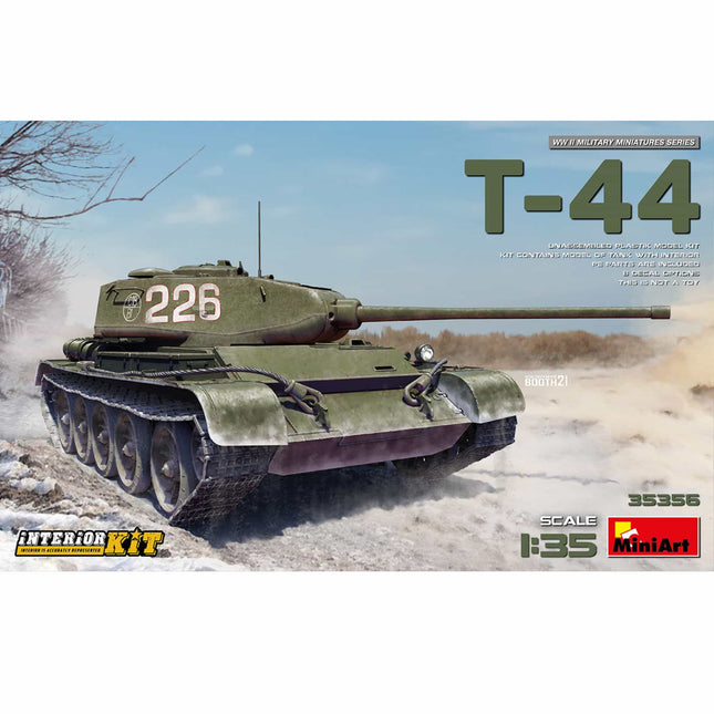 MiniArt - Soviet T - 44 Tank 1/35 - The Scale Model Stash