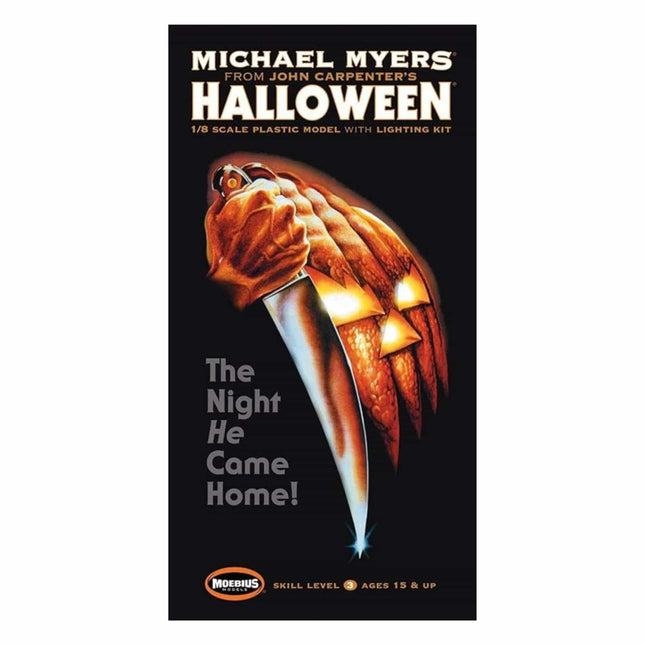 Moebius - Michael Myers Halloween 1/8 plastic scale model with lighting kit. - The Scale Model Stash