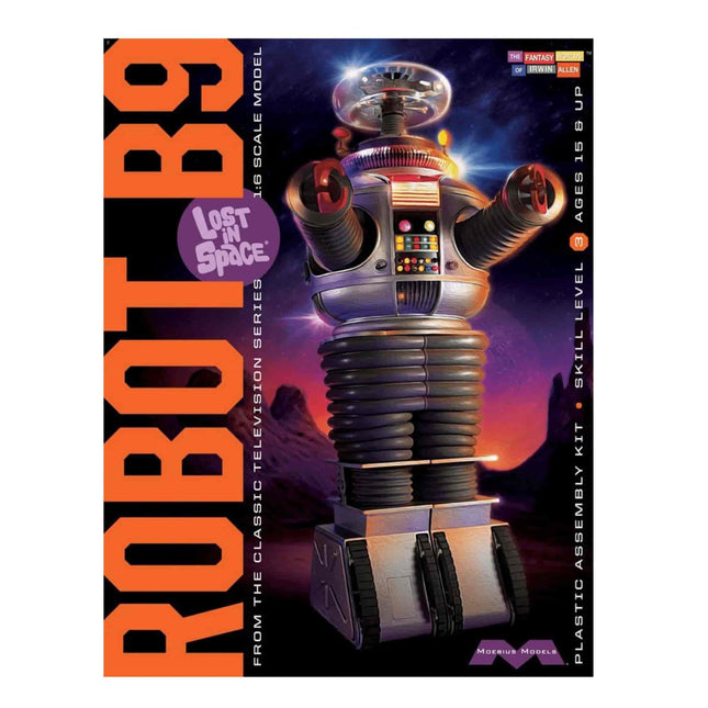 Moebius Robot B9 Lost in Space 1/6 Plastic Assembly Kit - The Scale Model Stash