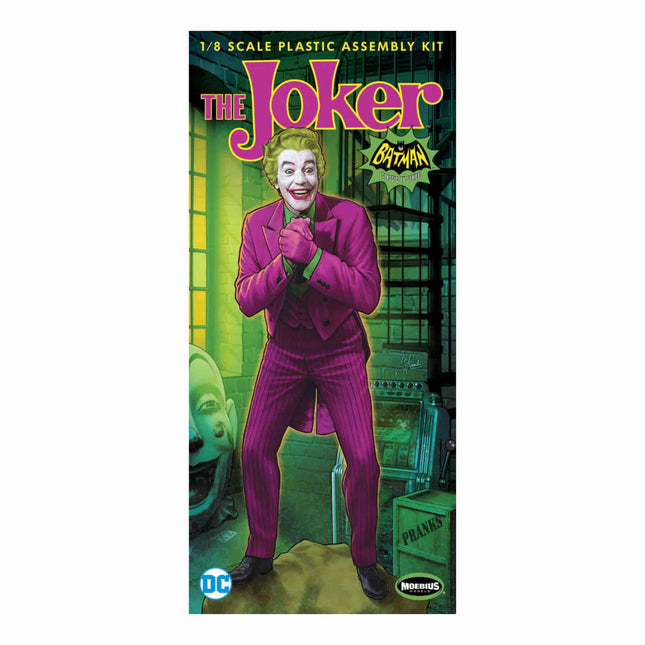 Moebius The Joker 1/8 Scale Plastic Assembly Kit - The Scale Model Stash