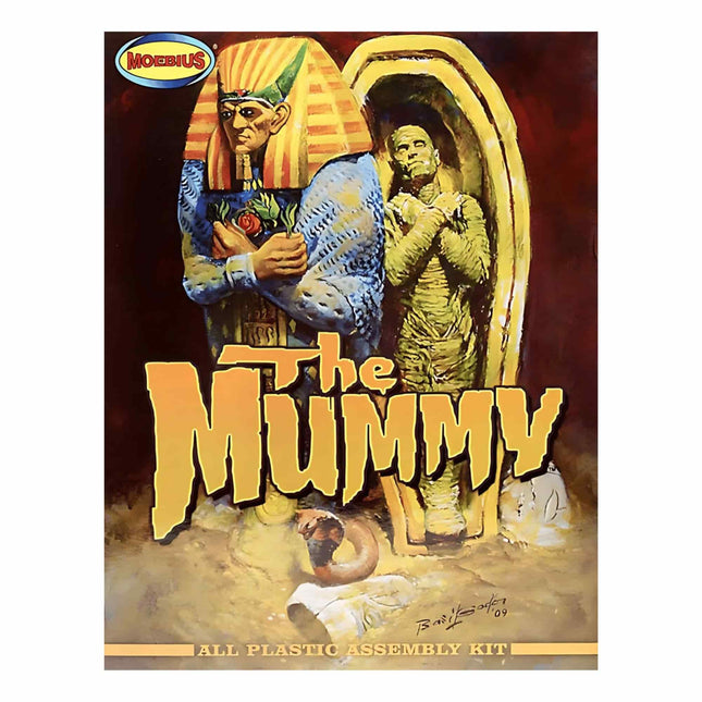 Moebius The Mummy 1/8 Scale All Plastic Assembly Kit - The Scale Model Stash