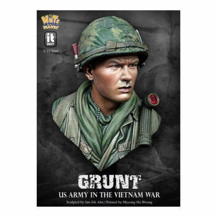 Nuts Planet - GRUNT US Army in the Vietnam War 1/10 Resin Bust - The Scale Model Stash