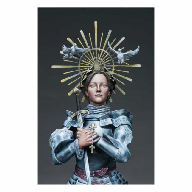 Nuts Planet - The Messenger Jeanne D'Arc 1412 - 1431 1/10 Resin Bust - The Scale Model Stash