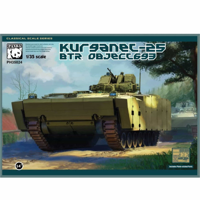 Panda - Kurganets - 25 BTR Object 693 1/35 - The Scale Model Stash