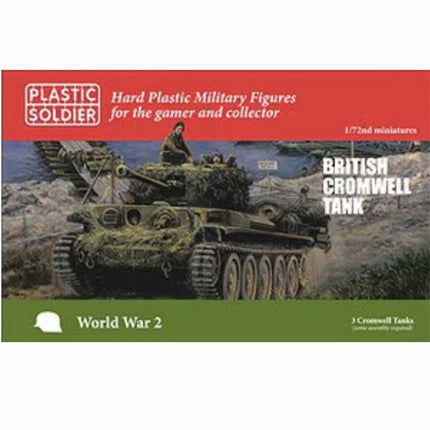 Plastic Soldier - British Cromwell Tank 1/72 - The Scale Model Stash