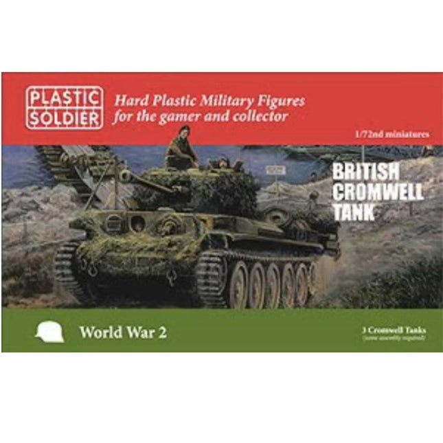 Plastic Soldier - British Cromwell Tank 1/72 - The Scale Model Stash