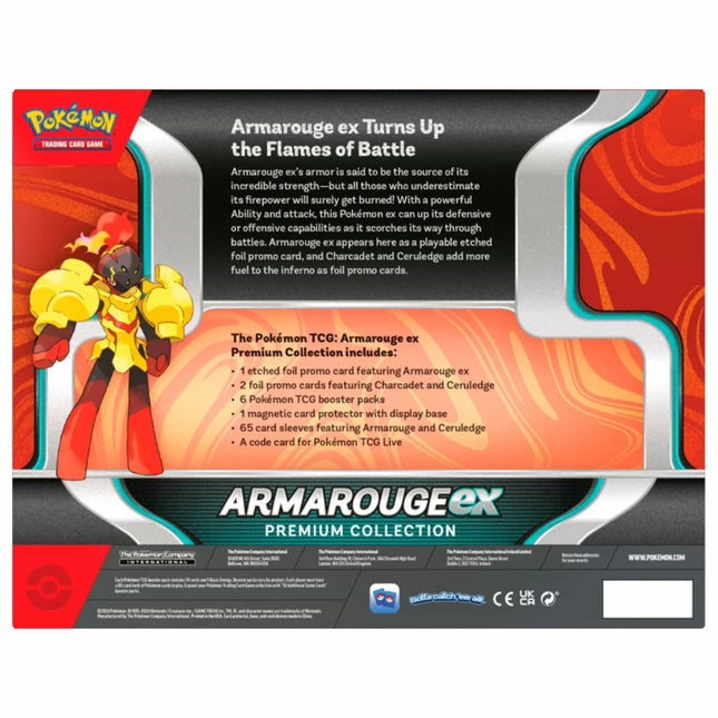 Pokemon Armarouge ex Premium Collection Box - The Scale Model Stash