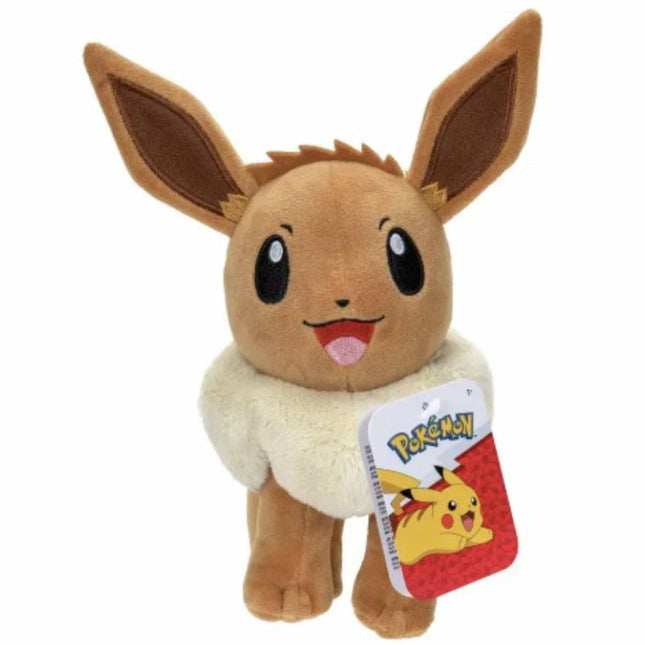 Pokemon - Eevee Plush (8 Inch) - The Scale Model Stash