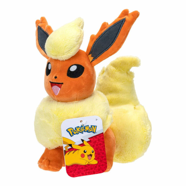 Pokemon - Flareon Plush (8 Inch) - The Scale Model Stash