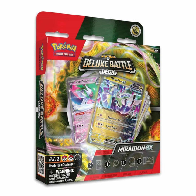 Pokemon: Miraidon ex Deluxe Battle Deck - The Scale Model Stash