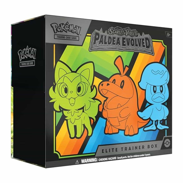 Pokemon : Scarlet and Violet - Paldea Evolved Elite Trainer Box - The Scale Model Stash