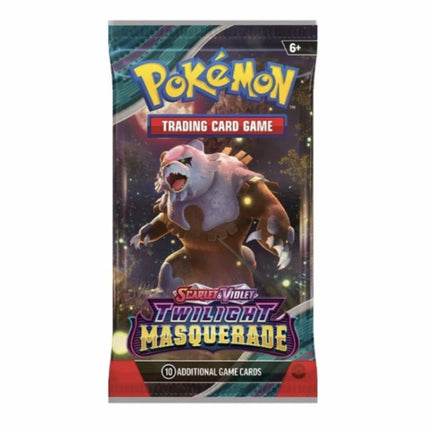 Pokemon - Scarlet and Violet Twilight Masquerade Booster Pack - The Scale Model Stash