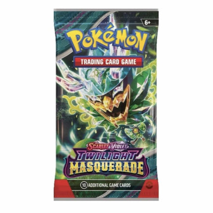 Pokemon - Scarlet and Violet Twilight Masquerade Booster Pack - The Scale Model Stash