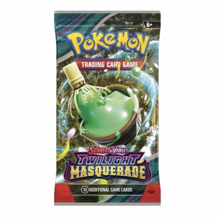 Pokemon - Scarlet and Violet Twilight Masquerade Booster Pack - The Scale Model Stash