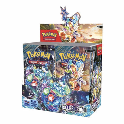 Pokemon - Scarlet & Violet Stellar Crown - Booster Box - The Scale Model Stash