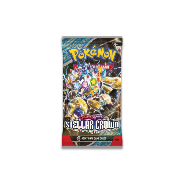 Pokemon - Scarlet & Violet - Stellar Crown Booster Pack - The Scale Model Stash