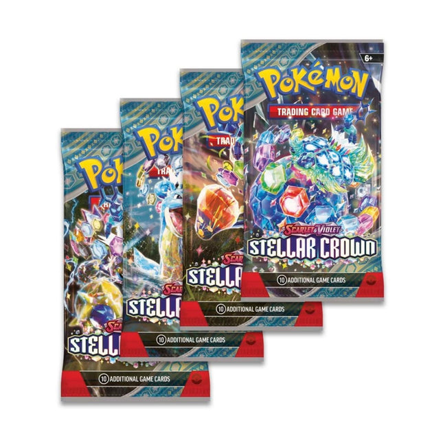 Pokemon - Scarlet & Violet - Stellar Crown Booster Pack - The Scale Model Stash