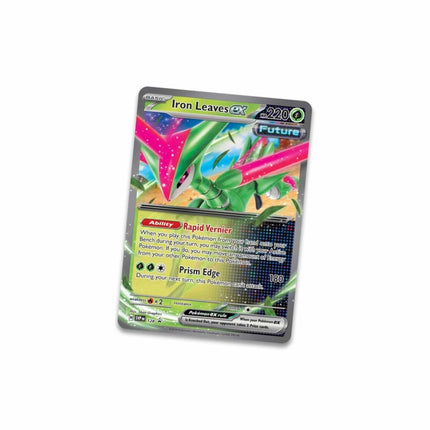 Pokémon TCG: Paradox Clash Tin (Iron Leaves ex) - The Scale Model Stash