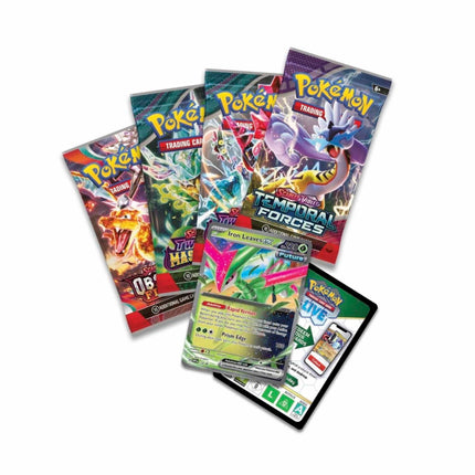 Pokémon TCG: Paradox Clash Tin (Iron Leaves ex) - The Scale Model Stash