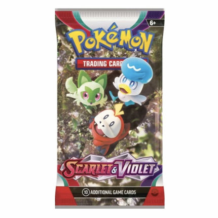 Pokémon TCG: Scarlet & Violet Booster Pack - The Scale Model Stash