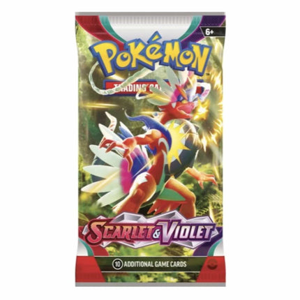 Pokémon TCG: Scarlet & Violet Booster Pack - The Scale Model Stash