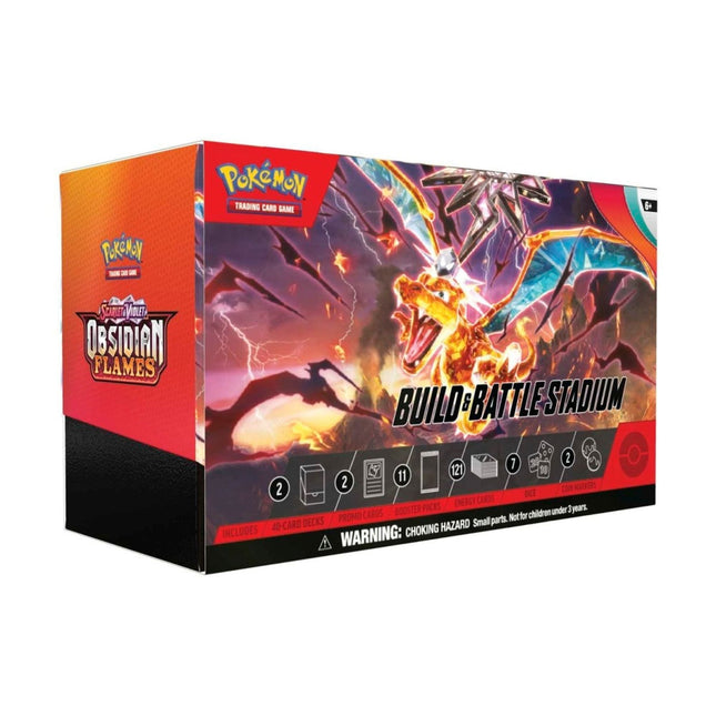 Pokémon TCG: Scarlet & Violet - Obsidian Flames Build & Battle Stadium - The Scale Model Stash