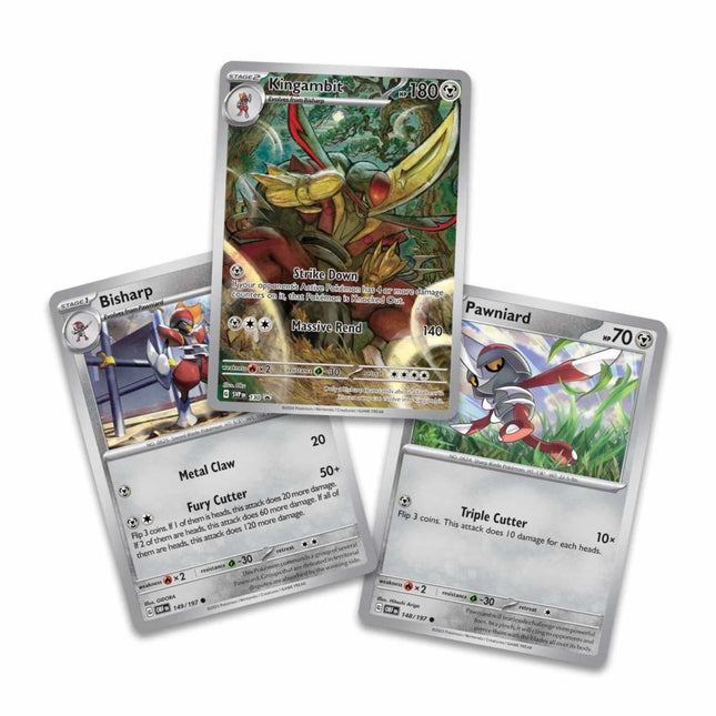 Pokémon TCG: Scarlet & Violet - Shrouded Fable Kingambit Illustration Collection - The Scale Model Stash