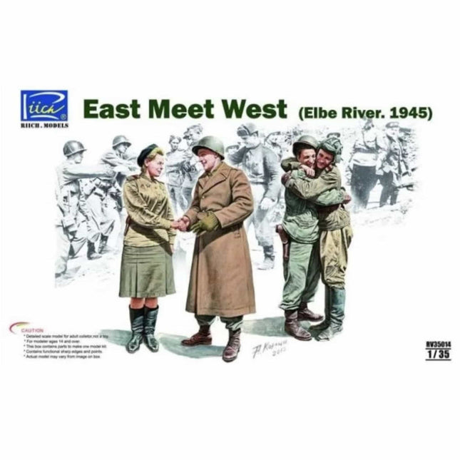 Riich Models - East Meet West (Elbe River 1945) 1/35 - The Scale Model Stash