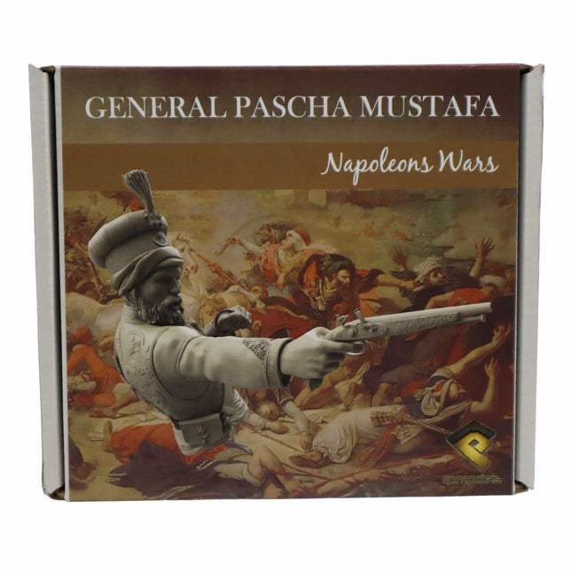 RP Models - General Pascha Mustafa Napoleons Wars 1/12 Resin Bust - The Scale Model Stash