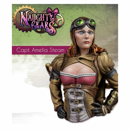 Scale 75 - Captain Amelia Steam 1/12 Resin Bust - The Scale Model Stash