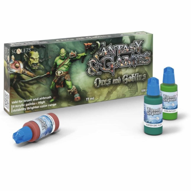 Scale 75 - Fantasy & Games - Orcs and Goblins - Acrylic Paint Set - The Scale Model Stash