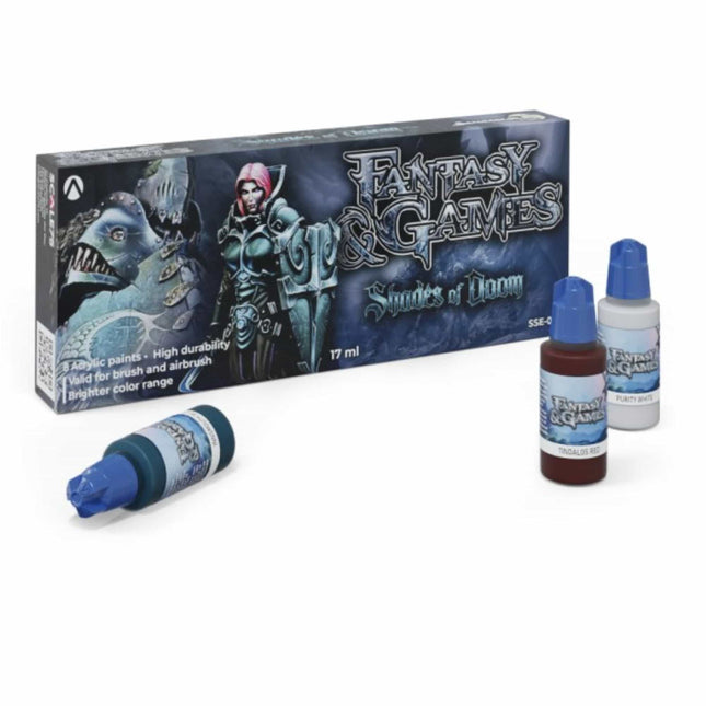 Scale 75 - Fantasy & Games - Shades of Doom - Acrylic Paint Set - The Scale Model Stash