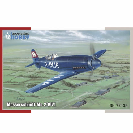 Special Hobby - Messerschmitt Me 209V1 1/72 - The Scale Model Stash