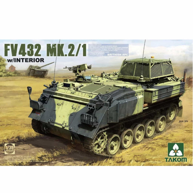 Takom - FV432 Mk.2/1 British APC 1/35 - The Scale Model Stash