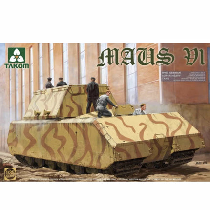 Takom - Maus 01 (WWII German Super Heavy Tank) 1/35 - The Scale Model Stash