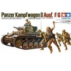 Tamiya - German Panzer II Ausf F/G + 5 Troops 1/35 - The Scale Model Stash