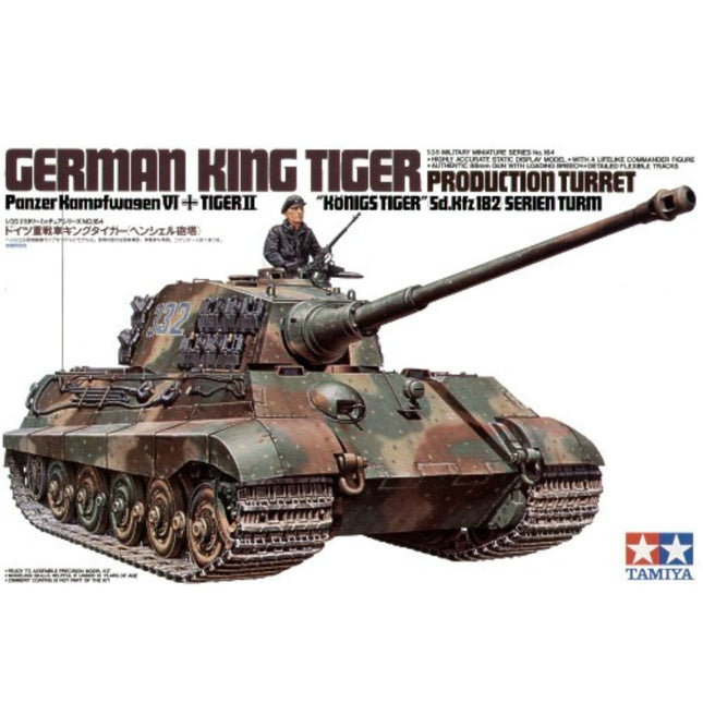 Tamiya - King Tiger Prod Turret 1/35 - The Scale Model Stash