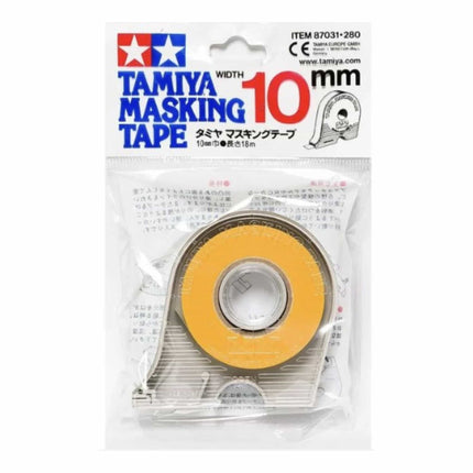 Tamiya - Masking Tape with Dispenser 10mm - The Scale Model Stash