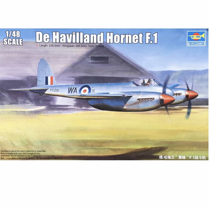 Trumpeter - De Havilland Hornet F1.1 - 1/48 - The Scale Model Stash