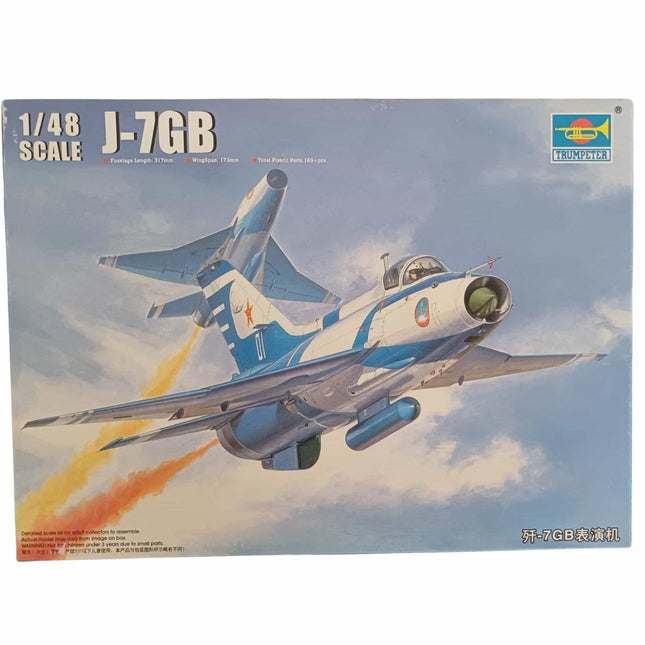 Trumpeter - J - 7GB - 1/48 (No.02862) - The Scale Model Stash