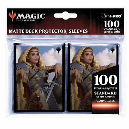 Ultra Pro - Magic the Gathering Battle for Baldur's Gate Matte Deck Protector Sleeves 100 - The Scale Model Stash